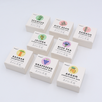 Cajas de Embalaje de Jabón Reciclables de Papel Blanco con Logotipo de Diseño Personalizado, Modernas y de Lujo, con Relieve y Laminado Mate para Crema Facial y Crema para Ojos