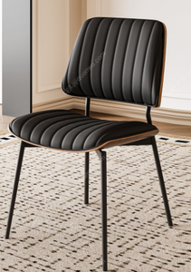 Série de style mi-siècle, table à manger extensible simple pour la maison avec plateau en pierre frittée mate - Product Image 6