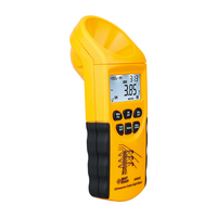 Compteur de hauteur de câble à ultrasons 6 câbles de mesure Affichage LCD Plage de mesure (hauteur 3-23m Plan 3-15m) Capteur intelligent AR600E