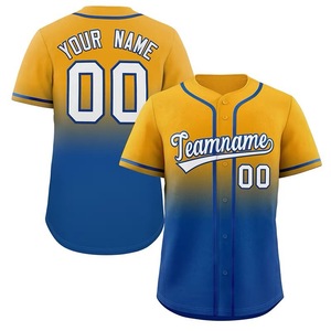 <span class=keywords><strong>Maysun</strong></span> personalizado al por mayor transpirable uniforme de béisbol nuevo diseño de alta calidad de secado rápido jersey de béisbol - Product Image 1