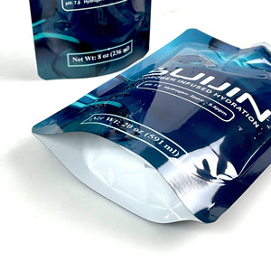 كيس بلاستيكي لتعبئة الطعام والشراب والجلي مزود بفوهة للغلق كيس لبن محكم الإغلاق كيس عصير قابل لإعادة الاستخدام بشكل رأسي - Product Image 3