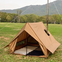 Tente de camping gonflable pop-up, une chambre, 2-en-1, auvent portable, ensemble complet, isolée thermiquement, quatre saisons, imperméable, tissu Oxford