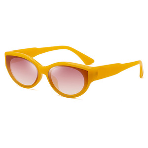 Gafas de Sol de Ojo de Gato para Mujer, Lentes de PC con Protección UV400, Estilo Viaje, Montura Gris C4 - Product Image 5