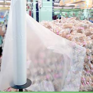 Camiseta de compras de plástico degradable 100% impresa personalizada bolsa de ropa respetuosa con el medio ambiente para leche comida para mascotas gelatina goma de mascar propia - Product Image 3