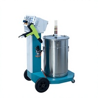 Machine de revêtement électrostatique en poudre X80 pour usage en laboratoire, pour l'échantillonnage professionnel