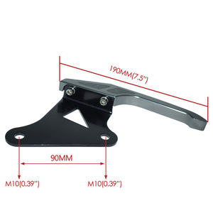 Soportes de respaldo trasero de aluminio para motocicleta Honda MSX M3 125 Grom, piezas de modificación y mejora para scooter - Product Image 2