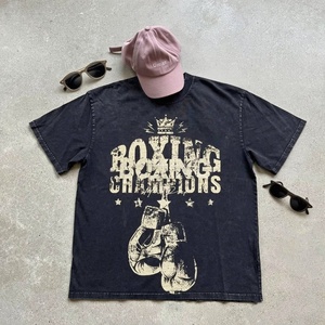 เสื้อยืดผู้ชายคุณภาพสูงสั่งทำพิเศษ ระบายอากาศได้ดี ผ้าฝ้าย 100% แขนสั้น ทรงปกติ ผ้า 230 กรัม สไตล์สตรีทแวร์ ฮิปฮอป พิมพ์ลาย - Product Image 3