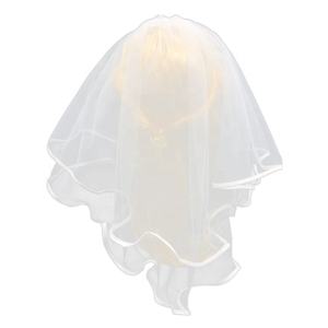 Mignon Blanc Petit <span class=keywords><strong>Voile</strong></span> De Mariée, Enterrement de vie de jeune fille De Mariage <span class=keywords><strong>Voile</strong></span> avec Peigne - Product Image 2