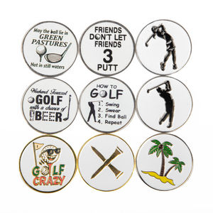 Nouveau design, marqueur de balle de golf original, personnalisation, marqueurs de putting magnétiques, marqueurs de balle de golf en forme de pièce de monnaie - Product Image 6