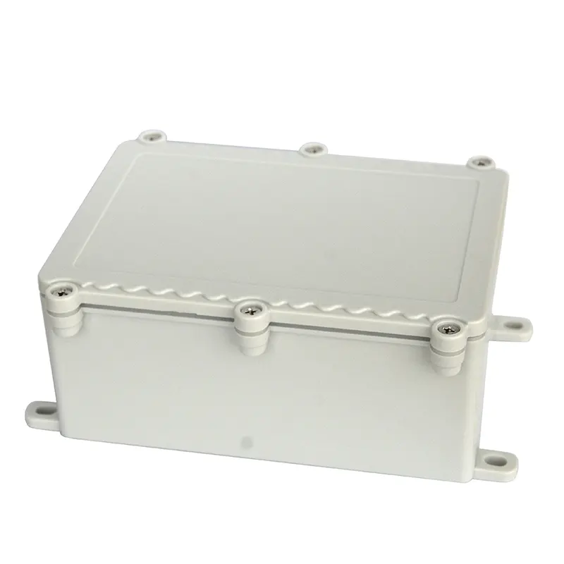 Outdoor ABS Plastic Junction Case V0 Flame Eetardant Power Supply IP68 Sealed Waterproof Connection Box With Terminal