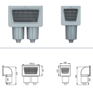Whirl Massage Spa Pool Whirlpool Water <strong>Hot</strong> <strong>Tub</strong> Bathtub Filter Water Filter Pool Skimmer <strong>Net</strong> Outdoor <strong>Hot</strong> <strong>Tub</strong> Pool Filter System - Product Image 1