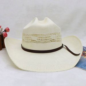 Fashion Unisex Travel Cool Sunshade Western Cowboy <b>Straw</b> <b>Hats</b> with Custom Logo Casual Outdoor Fishing - Product Image 6