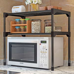 2 piani mensola cucina <span class=keywords><strong>forno</strong></span> a microonde mensola conservazione <span class=keywords><strong>per</strong></span> microonde a microonde Mven Rack porta scatola e scaffali - Product Image 6