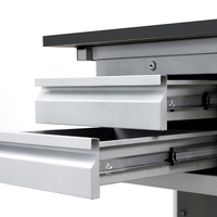 Banco DE TRABAJO ESD electrónico multifuncional con cajones OEM personalizado antiestático ajustable mesa de trabajo ESD banco de trabajo extendido