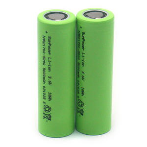 Новая аккумуляторная батарея Sunpower 21700 5000 мАч 3.7В, перезаряжаемая, жидкотекучая, INR21700 50SE, 1000 циклов, замена 50S/50E/P42A для FPV дронов - Product Image 3