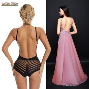 Mode féminine sans couture dos nu <span class=keywords><strong>body</strong></span> une pièce Corset Shaper avec tasse de mangue respirant minceur Shapewear Lingerie - Product Image 3