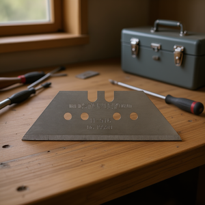 Cuchilla Trapezoidal Stanley 11-916 No 1992N con Orificios para Uso con Cuchillo - Product Image 3