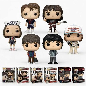 Figuras de Acción de <span class=keywords><strong>Stranger</strong></span> <span class=keywords><strong>Things</strong></span>, Eleven, Dustin, Steve, Robin, Modelo Coleccionable, Juguetes para Fans, Regalo, Decoración, Pops Toy - Product Image 1