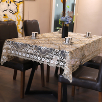 Nappe de table en dentelle brodée au point de croix à bas prix