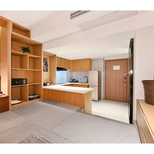 Su misura di alta qualità mobili commerciali Hotel camera per gli ospiti Set camera da letto moderna camera Standard Set mobili Hotel - Product Image 4