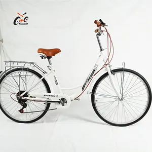 Fiets 26 Dames Fiets Roze/Dames Fiets/City Bike 26 "Voor Hot Koop, stad Fietsen In Alibaba Nederlandse Met Goede Kwaliteit