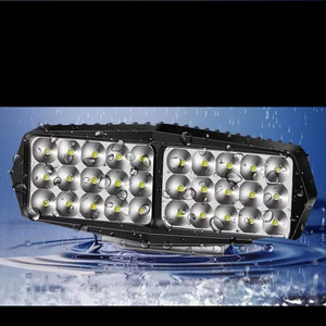 Faro LED para Motocicleta U7, Luces Moto, Lámpara Antiniebla, Ojos de Ángel y Demonio, Luz de Advertencia Intermitente Externa, Scooter, Motocicleta, Plástico - Product Image 2