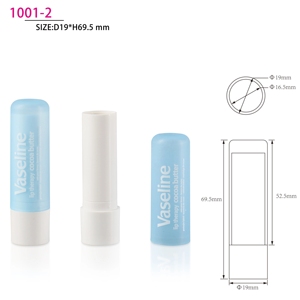 Hot Sale Multi Colored Plastic Lip Balm Cosmetic Packaging Wholesale - Product Image 3