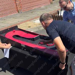 Jeu de table de fête foraine en métal d'intérieur Whip <span class=keywords><strong>N</strong></span> Skip - Jeu de billes roulantes de qualité supérieure pour parc d'aventure, vente en gros, parc de fête - Product Image 2