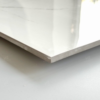 Prix de Offre Spéciale bon marché Salon Carreaux De Sol 60x60 600x600 Brillant émaillé blanc Marbre Design Carreaux de céramique pour sol