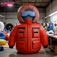 Veste gonflable à succès, vêtements d'hiver pour l'exposition de vêtements, modèle de veste gonflable