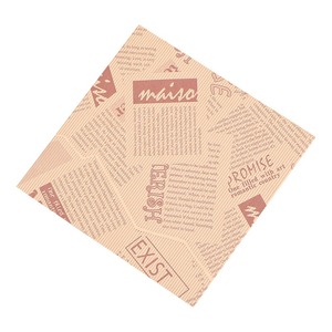 Kraft 18*18 Clear Butter Food <span class=keywords><strong>Burger</strong></span> Embrulho Papel Greaseproof Atacado Papel Fast Food Sandwic Hot Dog Embrulho Papel - Product Image 6