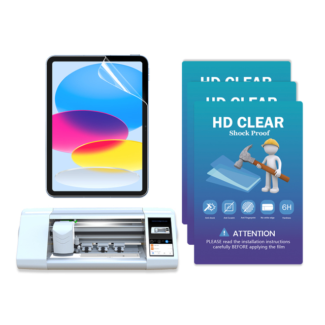 Cheap Use 120mm*180mm Mobile Phone Hd Clear Anti Shock Anti Scratch Film PET Screen Protector for Mobile Phone