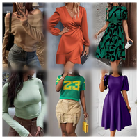 Robes de soirée en dentelle Ropa Sheins, liquidation mixte, expédition aléatoire, vente en gros de vêtements, Ropa Shiens Vestidos Para Mujer