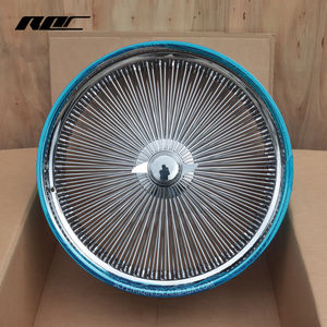 Cerchi a Raggi Cromati Classici Personalizzati Roc 20 22 24 26 Pollici per Chevrolet Impala Caprice Thunderbird - Product Image 1