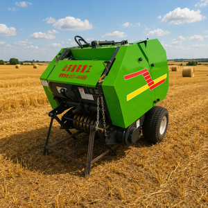 Empacadora Multifuncional Pequeña para Granja, Mini Empacadora Automática de Paja y Heno, Máquina Empacadora de Ensilaje de Pasto Seco, Residuos de Cultivos, Alfalfa y Pasto - Product Image 1
