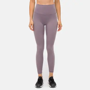 Vrouwen Boterachtige Zachte Hoge Taille Tummy Controle Sport Yoga Broek V Terug 4 Manier Stretchy Running Gym Panty Workout Athletic leggings