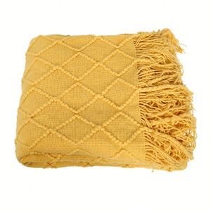 NUEVA Manta Decorativa de Punto Súper Suave, Acrílica, Texturizada, Ligera, para Cama y Sofá - Product Image 3