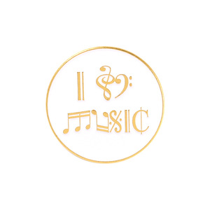 Broches en alliage pour e-commerce, badges créatifs en forme <span class=keywords><strong>de</strong></span> casque audio et <span class=keywords><strong>de</strong></span> ruban, peints à la four, pour vêtements et accessoires - Product Image 6
