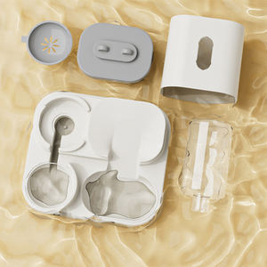 Pemberi makan kucing dan Dispenser air 2 in 1 Dispenser air otomatis hewan peliharaan tempat penyimpanan makanan hewan untuk anjing kucing kecil - Product Image 6