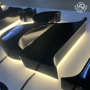 Letras de Canal LED Retroiluminadas Personalizadas, Letrero de Acero Inoxidable 3D Iluminado para Logotipo de Tienda, Spa, Salón de Belleza, Hotel, Comercio - Product Image 4