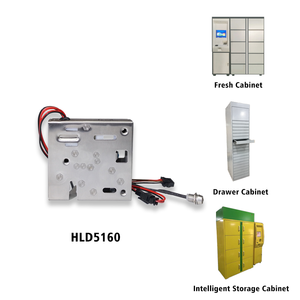 Serrure à moteur électrique intelligente HLD5160 Serrure de casier intelligente pour armoire à colis Station de chargement de téléphone portable avec boîte de verrouillage - Product Image 4