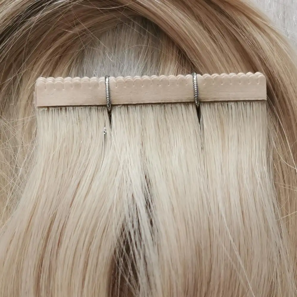 Бесшовная лента для наращивания бразильских человеческих волос