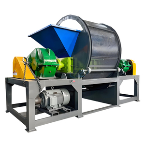 Heavy Duty 2000-5000kg/H Cross Cut <strong>Shredder</strong> Machine Paper Iron Steel Disc Wood Plastic Bottle Corn Cardboard Cotton Cloth Double - Product Image 5