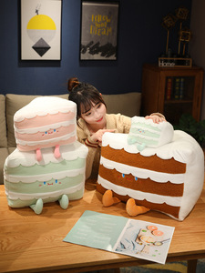 Groothandel 20Cm Lekkere Chocolade Cake Knuffel Mooie Baby Geschenken Uit <span class=keywords><strong>China</strong></span> Leverancier Pp Katoen Vulling - Product Image 5