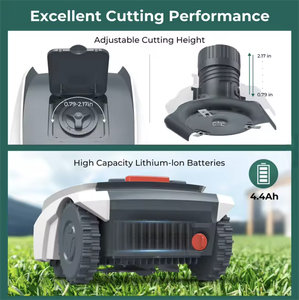 Lanceforce 1500W <span class=keywords><strong>Débroussailleuse</strong></span> électrique à <span class=keywords><strong>batterie</strong></span> 4 temps, coupe-herbe, tondeuse à gazon, outil électrique portatif 19cm - Product Image 6