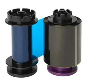 Ruban couleur de carte d'identité compatible RT4F010SAA YMCK 500 impressions pour imprimante de carte d'identité Evolis Avansia - Product Image 6