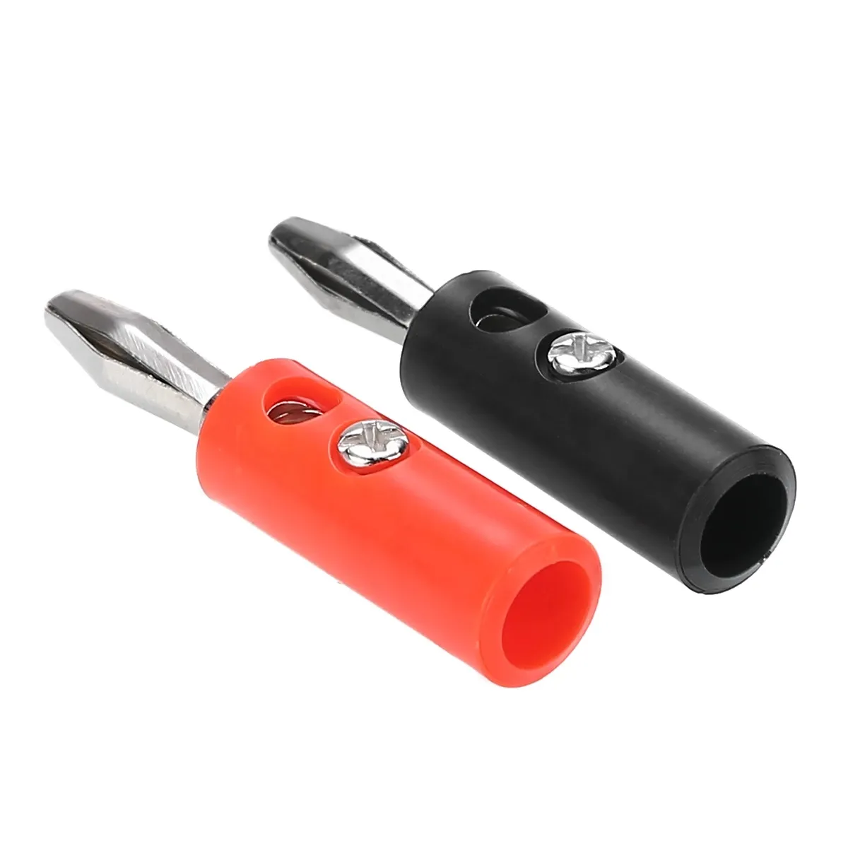 4mm Jack Screw-type Fixed Speaker Screw Black Red Micro Red Banana Plug Connector