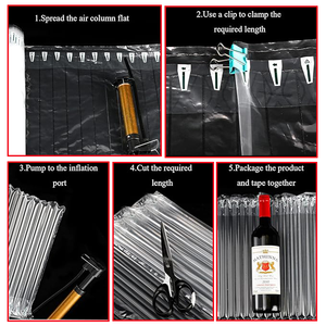 Inflatable bong bóng không khí CuộN đệm bao bì bọc bền PA bọt biển bọt giấy các tông phim bong bóng gói CuộN bảo vệ - Product Image 3