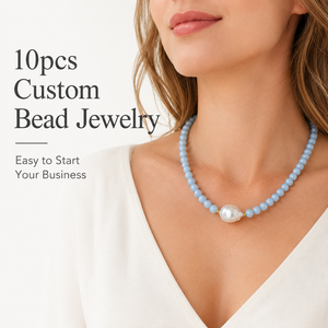 Natural Stone Necklace with Natural Pearl Bead for Elegant Look <strong>Summer</strong> <strong>Jewelry</strong> Luxury Handmade Baroque Pearl Pendant <strong>Jewelry</strong> - Product Image 1