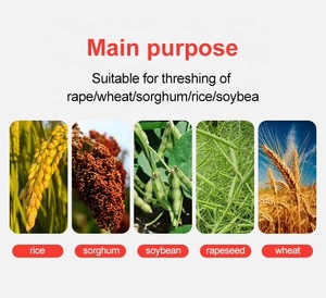 Farm Corn Peanuts Automatic Bean Harvester Soybean <strong>Small</strong> <strong>Threshing</strong> Wheat Rice Thresher Soya Beans Sheller <strong>Machine</strong> - Product Image 4